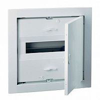 Распределительный шкаф UK500 12 мод., IP30, встраиваемый, термопласт, белая дверь |  код. UK512N2 |  ABB